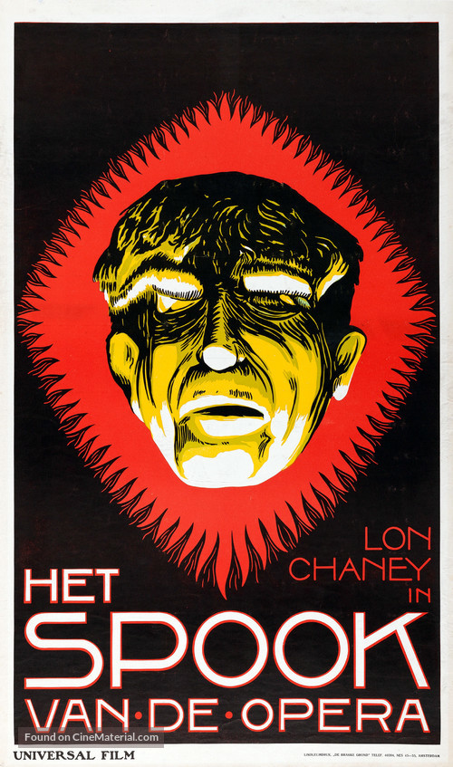 The Phantom of the Opera - Dutch Movie Poster