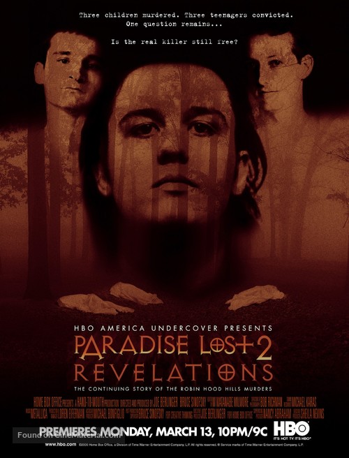 Paradise Lost 2: Revelations - Movie Poster