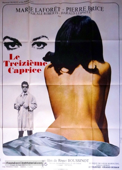 Le 13&egrave;me caprice - French Movie Poster