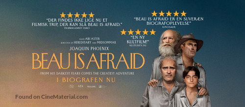 Beau Is Afraid - Danish Movie Poster