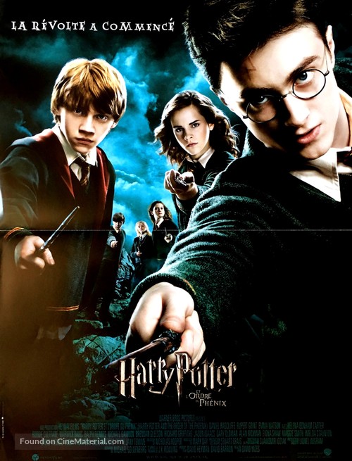 Harry Potter and the Order of the Phoenix - French Movie Poster