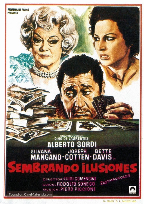 Lo scopone scientifico - Spanish Movie Poster