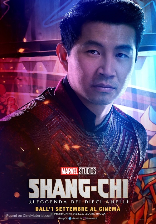 Shang-Chi and the Legend of the Ten Rings - Italian Movie Poster