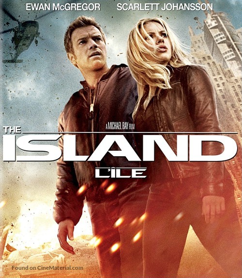 The Island - Canadian Blu-Ray movie cover