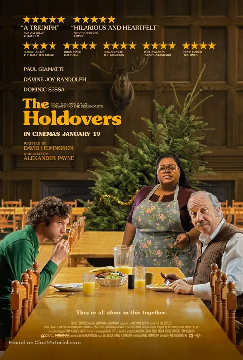 The Holdovers (2025) British movie poster