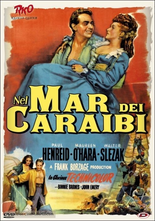 The Spanish Main - Italian Movie Cover