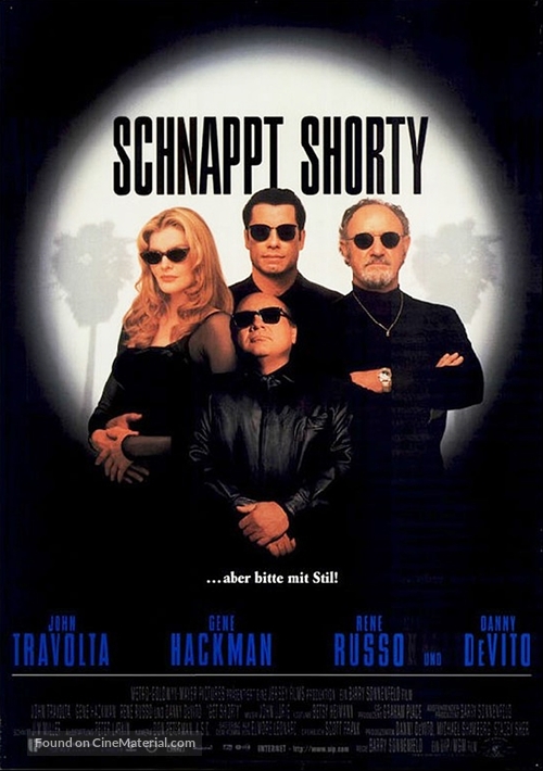 Get Shorty - German Movie Poster