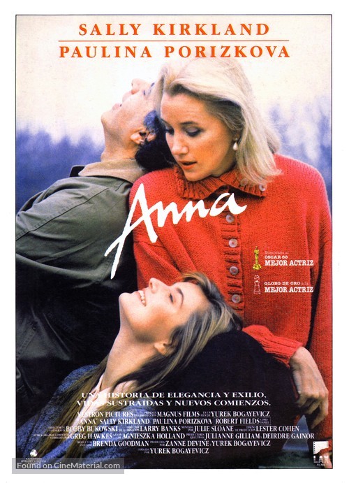 Anna - Spanish Movie Poster