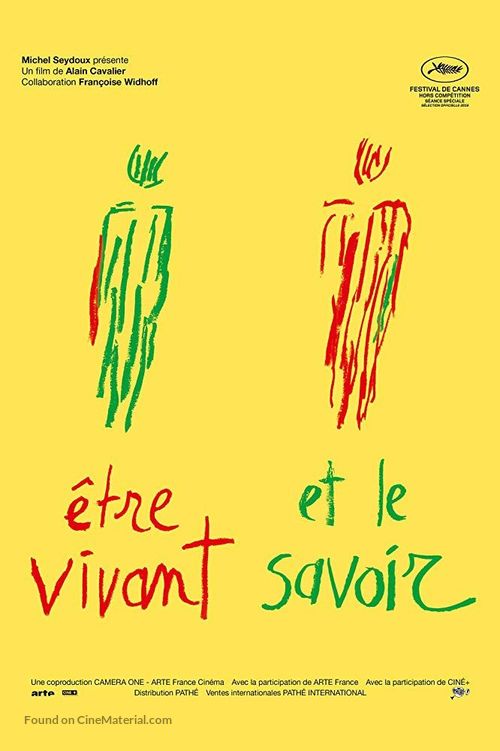 &Ecirc;tre vivant et le savoir - French Movie Poster