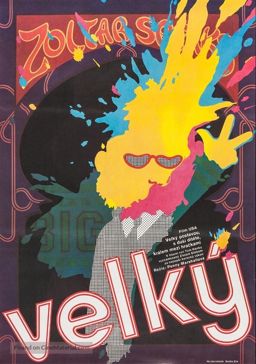 Big - Czech Movie Poster