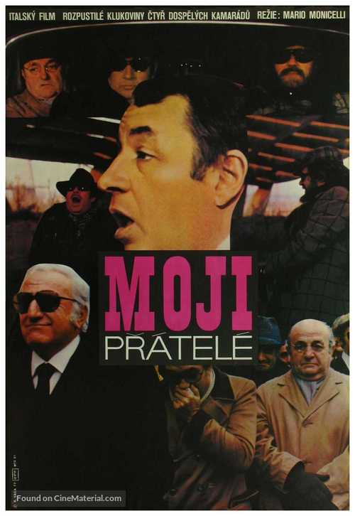 Amici miei - Czech Movie Poster