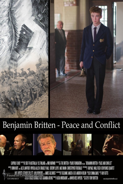 Benjamin Britten: Peace and Conflict - British Movie Poster