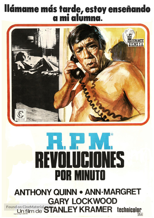 R.P.M. - Spanish Movie Poster