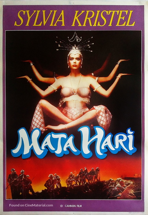 Mata Hari - Turkish Movie Poster