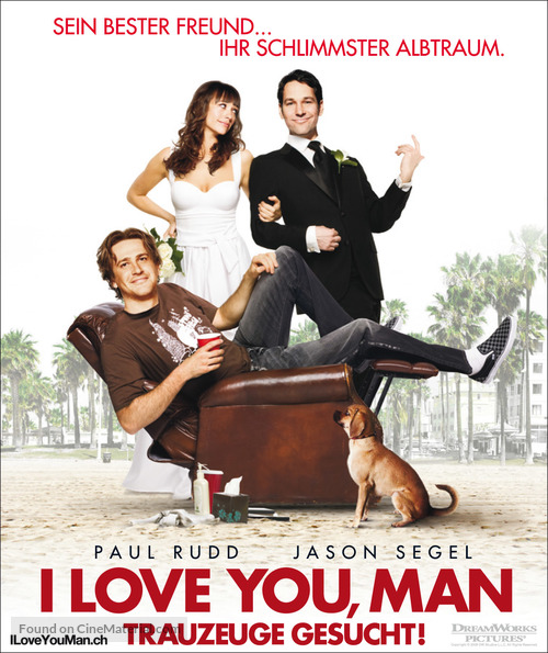 I Love You, Man - Swiss Movie Poster