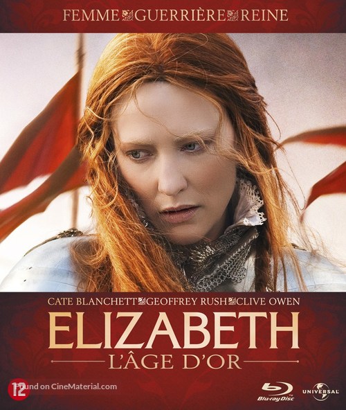 Elizabeth: The Golden Age - Belgian Blu-Ray movie cover