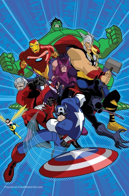 &quot;The Avengers: Earth&#039;s Mightiest Heroes&quot; - Key art
