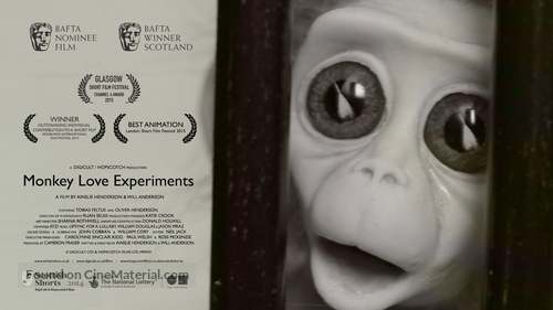 Monkey Love Experiments - British Movie Poster