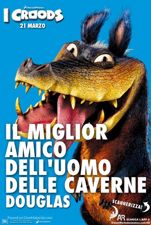 The Croods - Italian Movie Poster