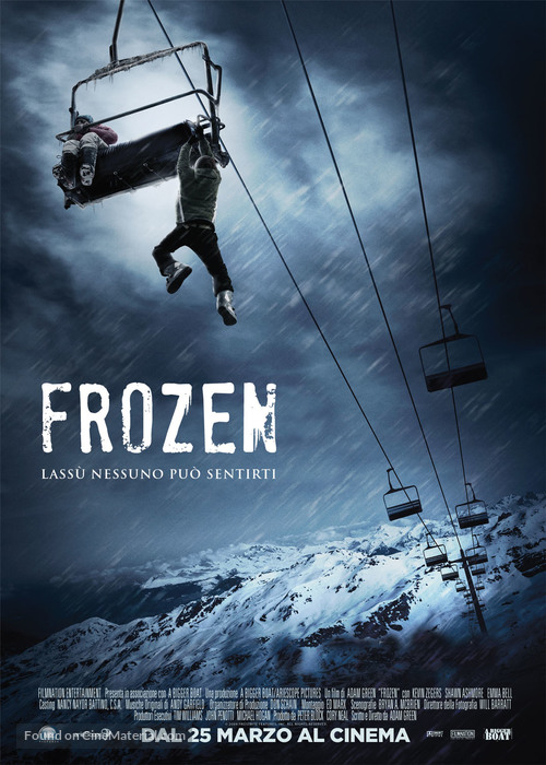 Frozen - Italian Movie Poster