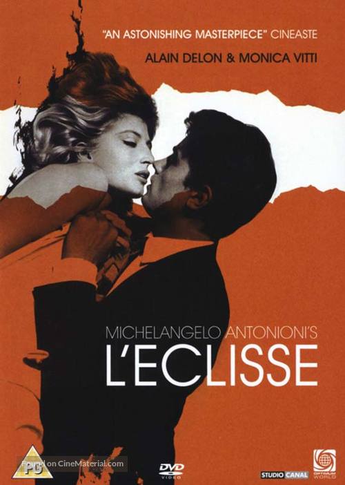 L&#039;eclisse - British DVD movie cover