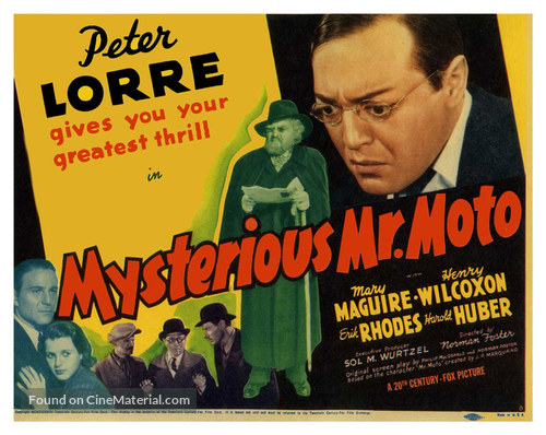 Mysterious Mr. Moto - Movie Poster