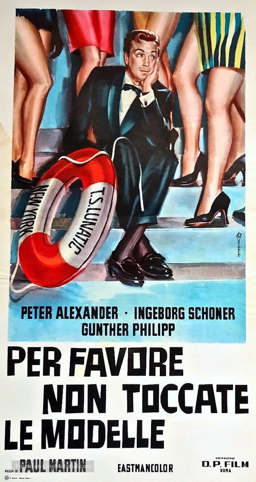 Ich z&auml;hle t&auml;glich meine Sorgen - Italian Movie Poster