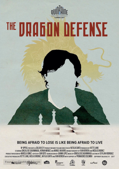 La defensa del dragon - Colombian Movie Poster