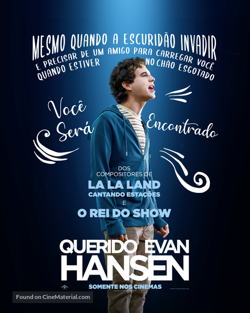 Dear Evan Hansen - Brazilian Movie Poster