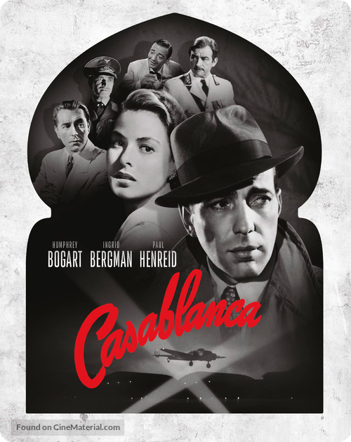 Casablanca - British Movie Cover
