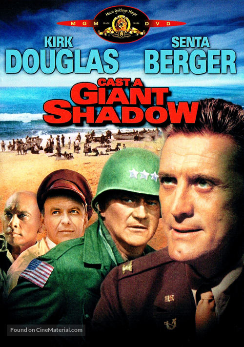 Cast a Giant Shadow - DVD movie cover