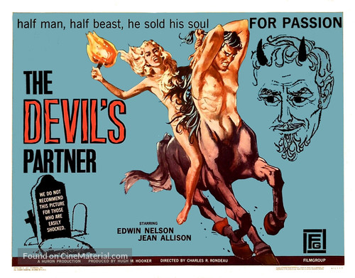 Devil&#039;s Partner - British Movie Poster