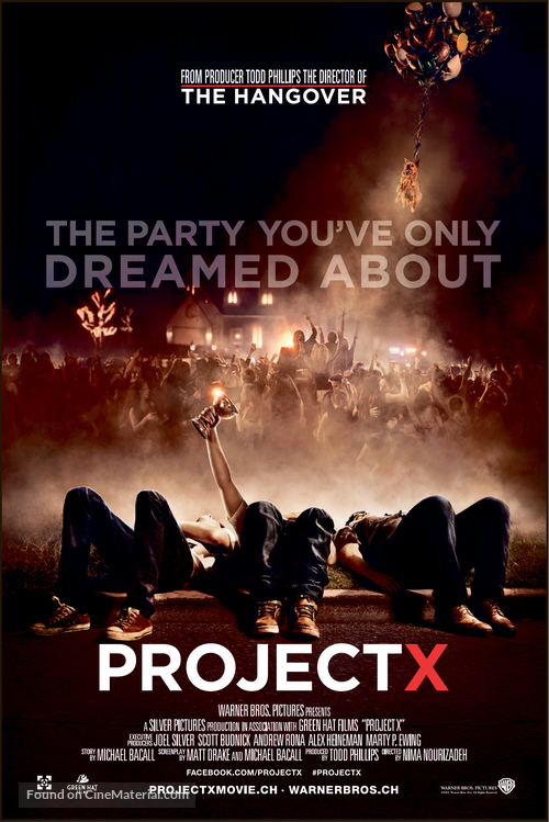 Project X - Swiss Movie Poster