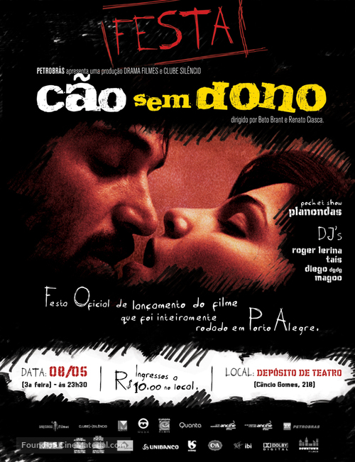 C&atilde;o Sem Dono - Brazilian Movie Poster