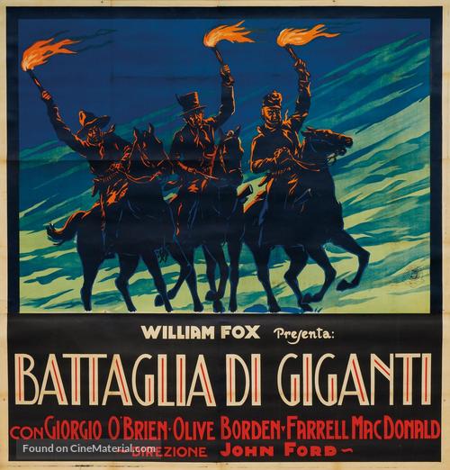 3 Bad Men - Italian Movie Poster