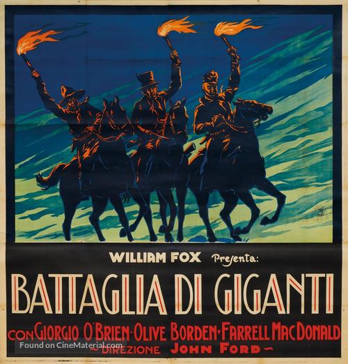 3 Bad Men - Italian Movie Poster