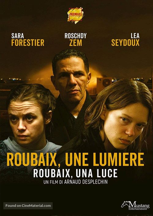 Roubaix, une lumi&egrave;re - Italian DVD movie cover