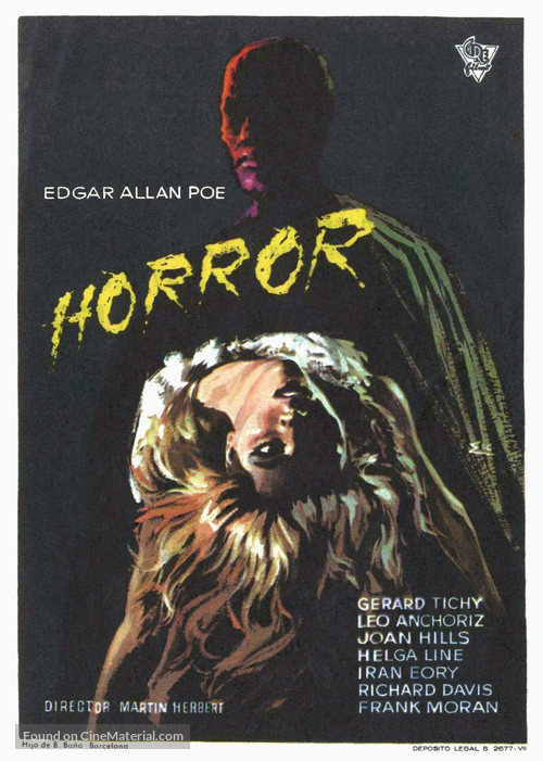 Horror - Spanish Movie Poster
