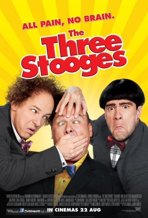 The Three Stooges - British Movie Poster