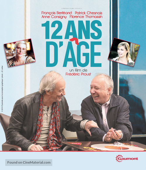 12 ans d&#039;&acirc;ge - French Blu-Ray movie cover