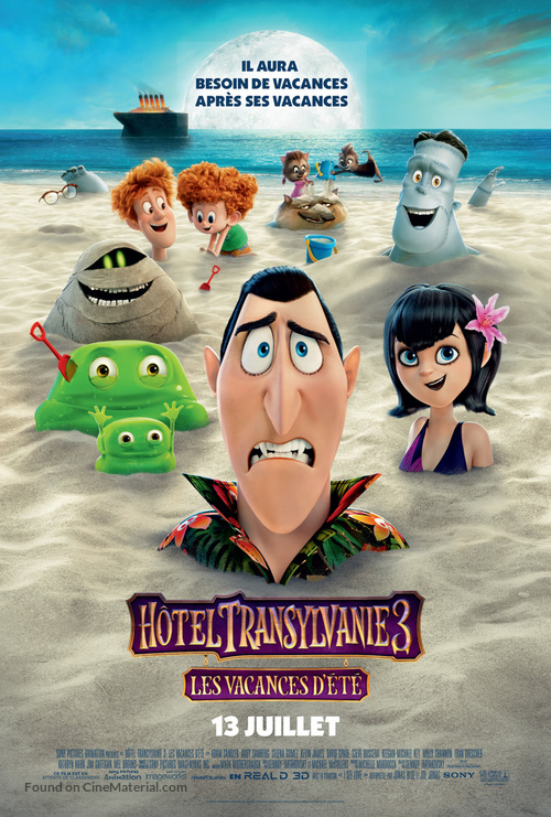 Hotel Transylvania 3: Summer Vacation - Canadian Movie Poster