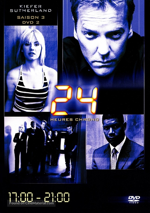 &quot;24&quot; - French DVD movie cover