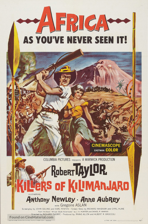 Killers of Kilimanjaro - Movie Poster