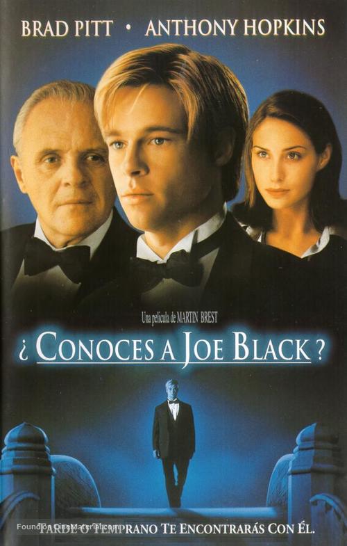 Meet Joe Black - Spanish Movie Cover