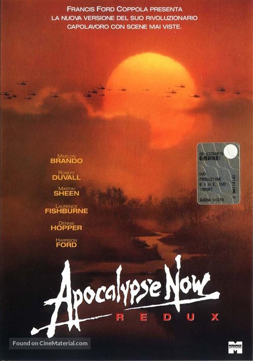 Apocalypse Now - Italian Movie Cover