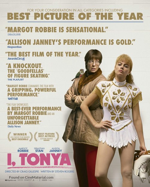 I, Tonya - For your consideration movie poster