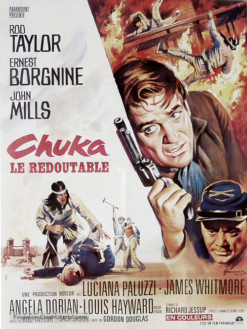 Chuka - French Movie Poster