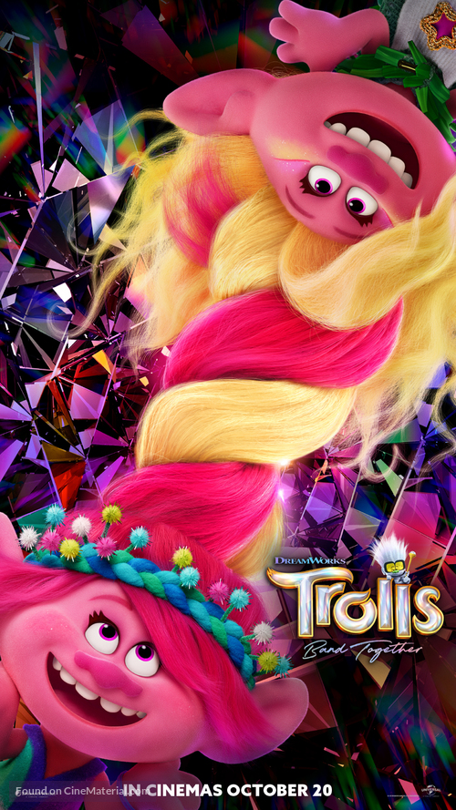 Trolls Band Together - British Movie Poster