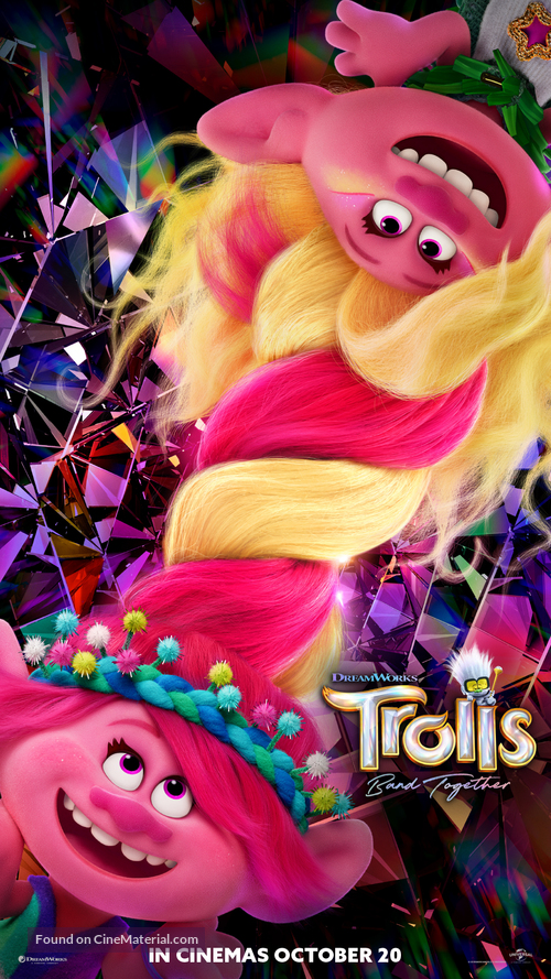 Trolls Band Together - British Movie Poster