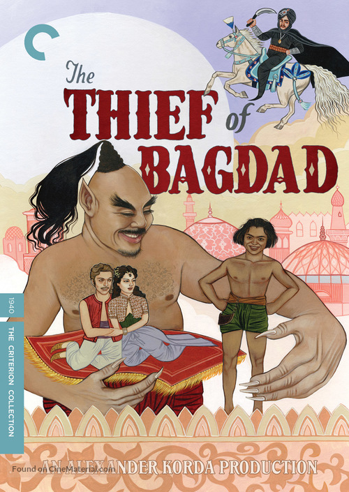 The Thief of Bagdad - DVD movie cover